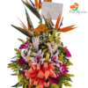 Arreglo Florar Con Lirios Y Aves Del Paraíso